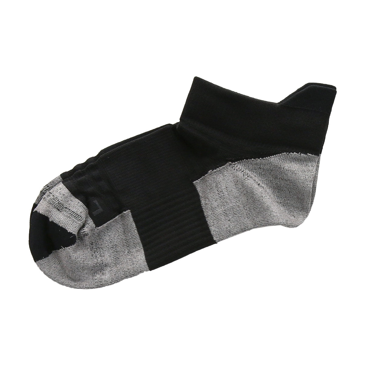 ゴールドウイン Goldwin シースリーフィット C3fit Ventilating Light Short Socks アンクル丈 ソックス ユニセックス スポーツ(BK-ブラック-22-24cm)