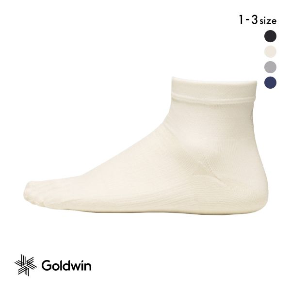 ゴールドウイン C3fit ペーパーファイバー C3fitアーチサポート 5本指 ショートソックス ユニセックス 靴下 Goldwin