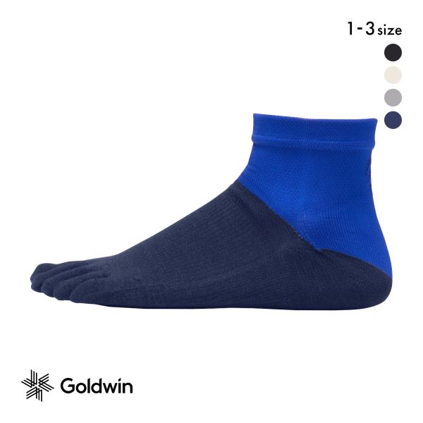 ゴールドウイン C3fit ペーパーファイバー C3fitアーチサポート 5本指 ショートソックス ユニセックス 靴下 Goldwin