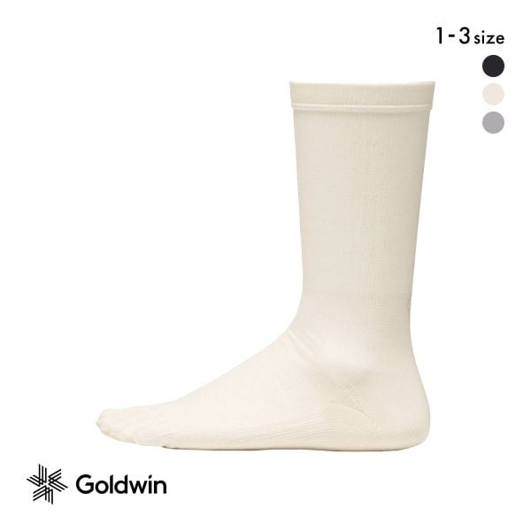 ゴールドウイン C3fit ペーパーファイバー C3fitアーチサポート 5本指 ミドルカットソックス ユニセックス 靴下 Goldwin