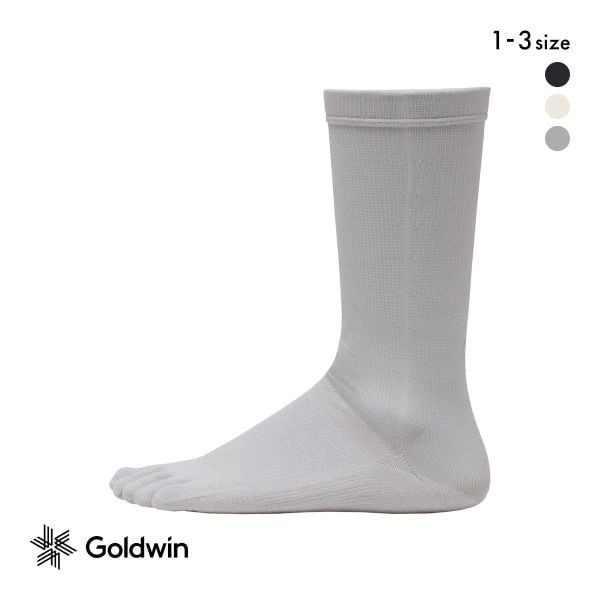 ゴールドウイン C3fit ペーパーファイバー C3fitアーチサポート 5本指 ミドルカットソックス ユニセックス 靴下 Goldwin