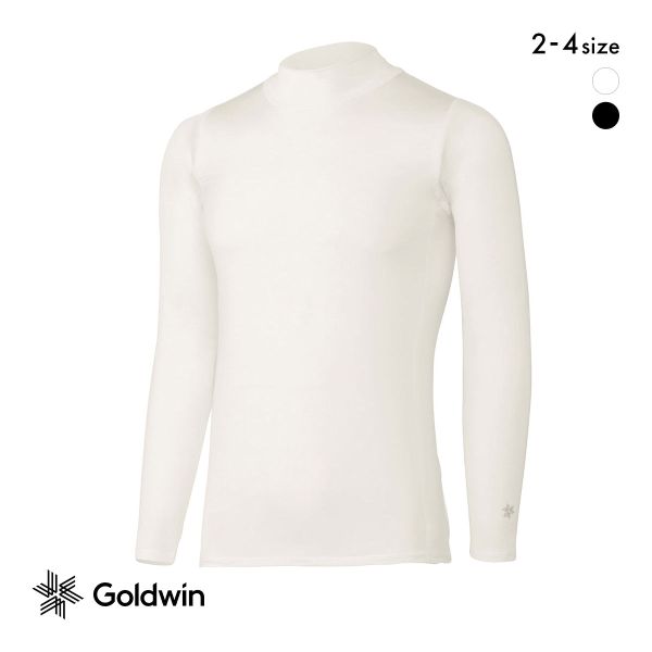 ゴールドウイン C3fit クーリング モックネック ロングスリーブ シャツ メンズ スポーツ 持続冷感 Goldwin