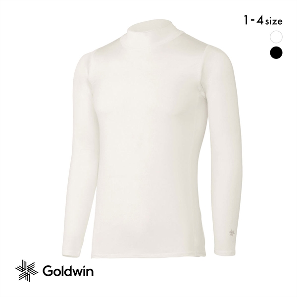 ゴールドウイン C3fit クーリング モックネック ロングスリーブ シャツ メンズ スポーツ 持続冷感 Goldwin