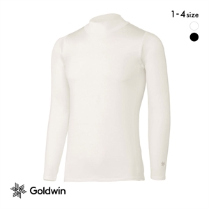ゴールドウイン C3fit クーリング モックネック ロングスリーブ シャツ メンズ スポーツ 持続冷感 Goldwin