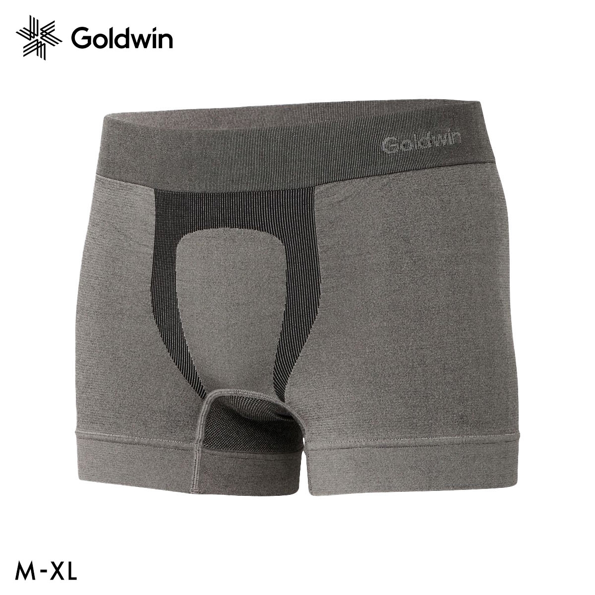 ゴールドウイン Goldwin シースリーフィット C3fit MENS ボクサーパンツ 前とじ スポーツ メンズ 成形(CGY-チャコールグレー-M)