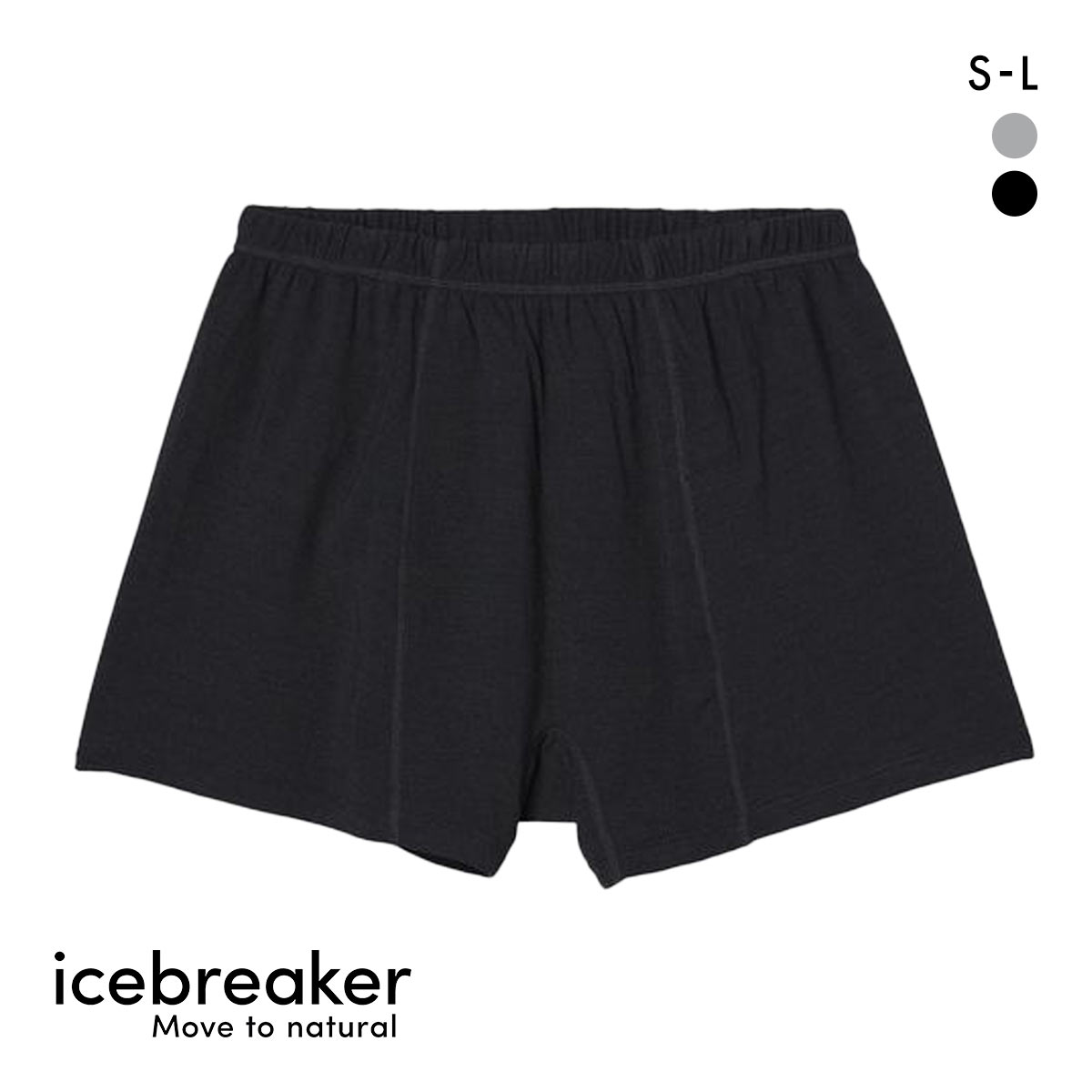 アイスブレーカー M メリノ 150 リラックス ボクサー メンズ 前閉じ icebreaker(BK-ブラック-S(日本M))