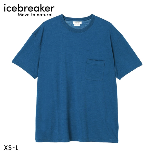 アイスブレーカー icebreaker M150 SS POCKET T メリノ150 SS ポケットティー ユニセックス メンズ ウィメンズ