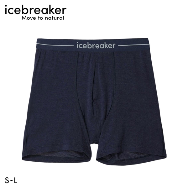 アイスブレーカー icebreaker M ANATOMICA BOXERS アナトミカ ボクサーパンツ メンズ 前閉じ