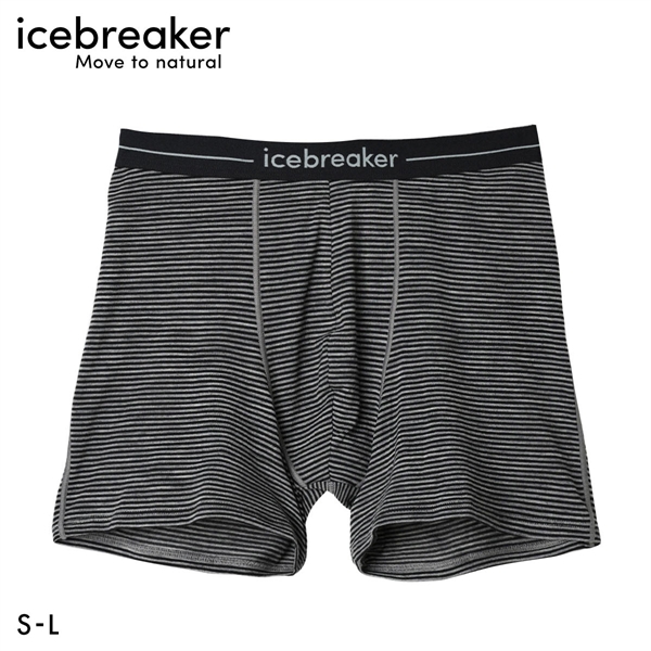 アイスブレーカー icebreaker M ANATOMICA BOXERS アナトミカ ボクサーパンツ メンズ 前閉じ