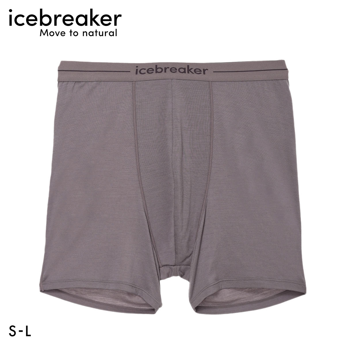 アイスブレーカー icebreaker M ANATOMICA BOXERS アナトミカ ボクサーパンツ メンズ 前閉じ(LBR-薄ブラウン-S(日本M))
