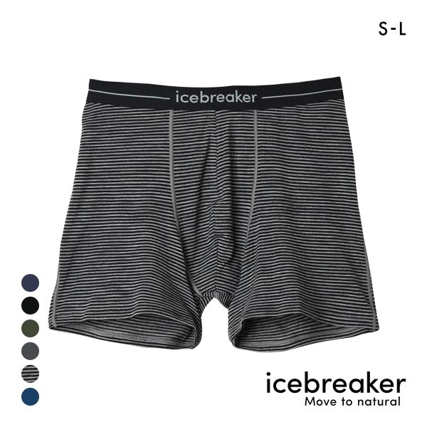 アイスブレーカー icebreaker M ANATOMICA BOXERS アナトミカ ボクサーパンツ メンズ 前閉じ