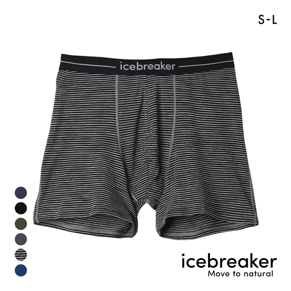 アイスブレーカー icebreaker M ANATOMICA BOXERS アナトミカ ボクサーパンツ メンズ 前閉じ