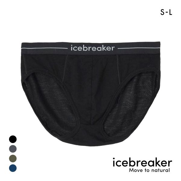 アイスブレーカー M アナトミカ ブリーフ メンズ 前閉じ icebreaker