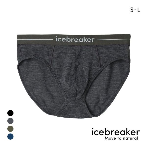 アイスブレーカー M アナトミカ ブリーフ メンズ 前閉じ icebreaker