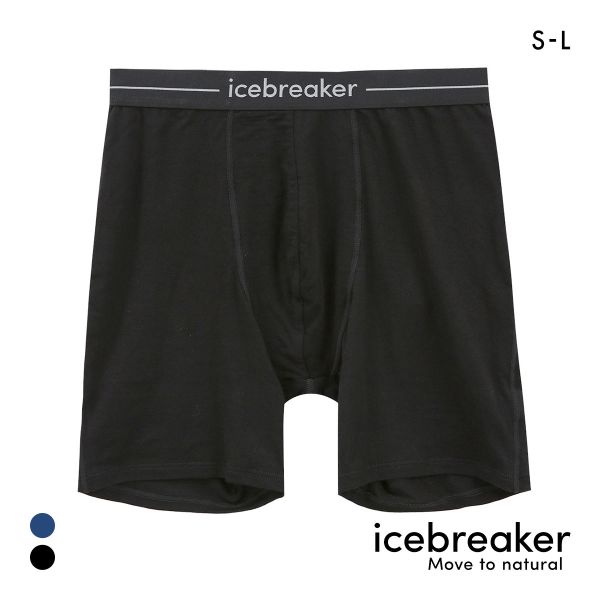 アイスブレーカー M メリノ 150 アナトミカ ロングボクサー メンズ 前閉じ icebreaker M ANATOMICA