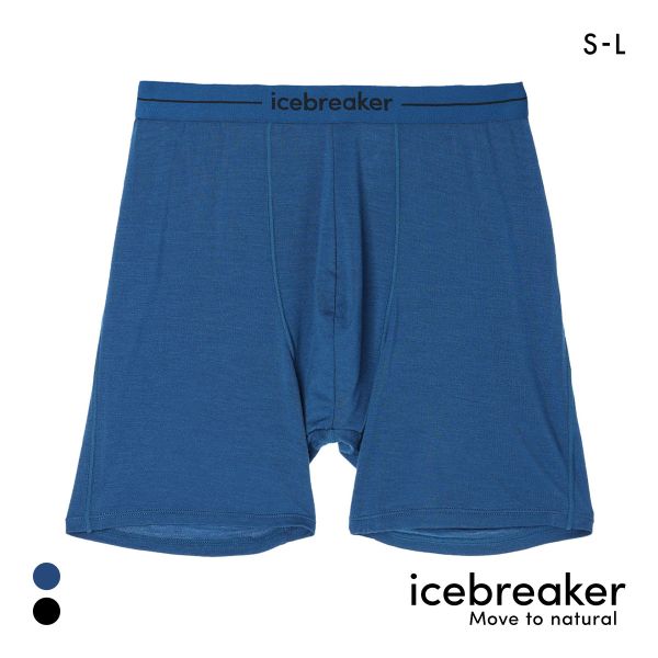 アイスブレーカー M メリノ 150 アナトミカ ロングボクサー メンズ 前閉じ icebreaker M ANATOMICA