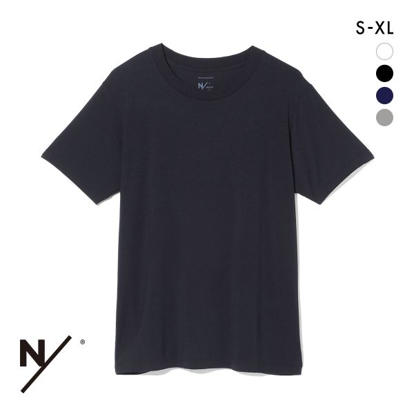 ニュートラルワークス NEUTRALWORKS. エヌスキン NSKIN  BASIC LIGHT SHORT SLEEVE CREW 半袖 クルーネック Tシャツ インナー MXP 消臭 メンズ