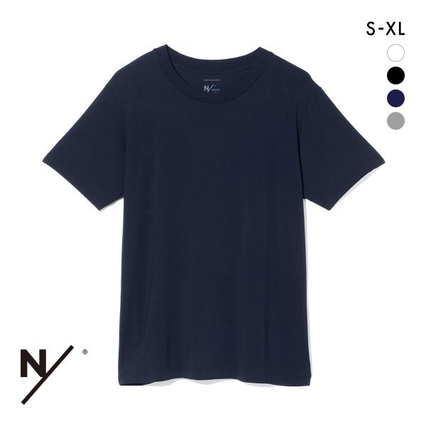 ニュートラルワークス NEUTRALWORKS. エヌスキン NSKIN  BASIC LIGHT SHORT SLEEVE CREW 半袖 クルーネック Tシャツ インナー MXP 消臭 メンズ