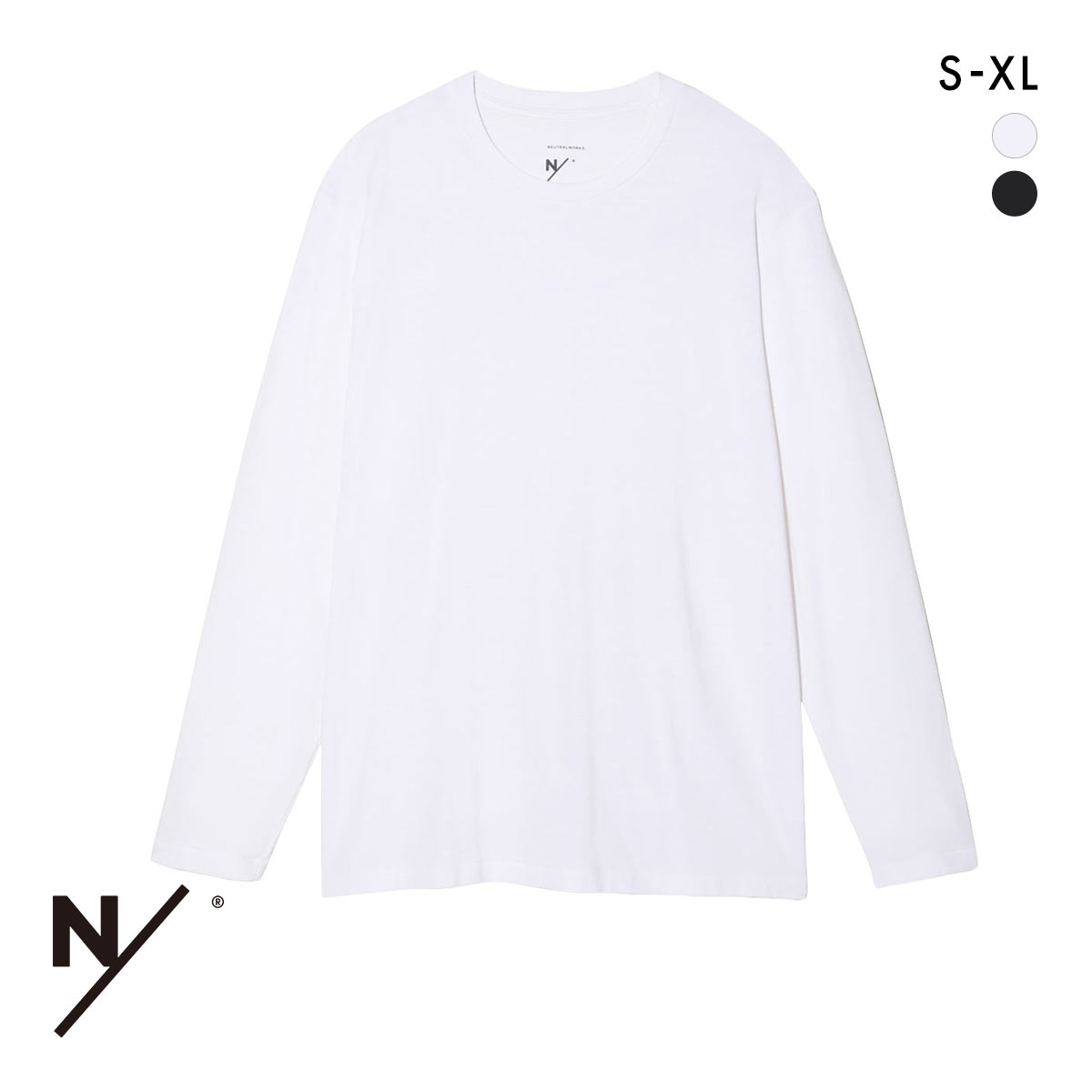 ニュートラルワークス NSKIN WARM MID 光電子 ロングスリーブ クルーネック シャツ ユニセックス インナー NEUTRALWORKS. MXP(WH-ホワイト-S)