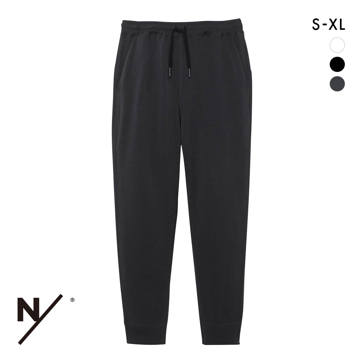 ニュートラルワークス N/SLEEP MXP TOVE スウェット ロングパンツ ユニセックス 光電子 消臭 NEUTRALWORKS.(BK-ブラック-S)