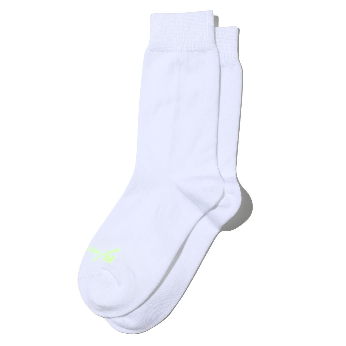 ニュートラルワークス NEUTRALWORKS. エヌスキン NSKIN  BASIC LIGHT レギュラーソックス MXP 靴下 クルー丈 ユニセックス 消臭(WH-ホワイト-40)