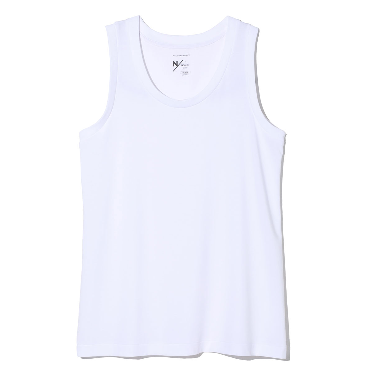 ニュートラルワークス NEUTRALWORKS. エヌスキン NSKIN  BASIC LIGHT TANK タンクトップ MXP インナー 消臭 レディース(WH-ホワイト-S)