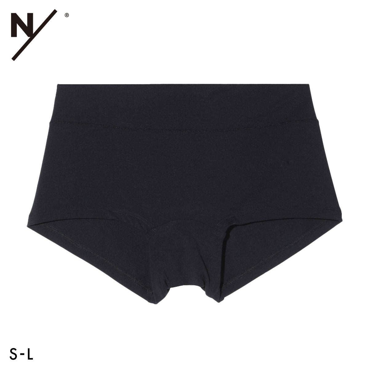 ニュートラルワークス N/NSKIN ベーシック ライト ショーツ スタンダード レディース インナー MXP 消臭 NEUTRALWORKS.(BK-ブラック-S)