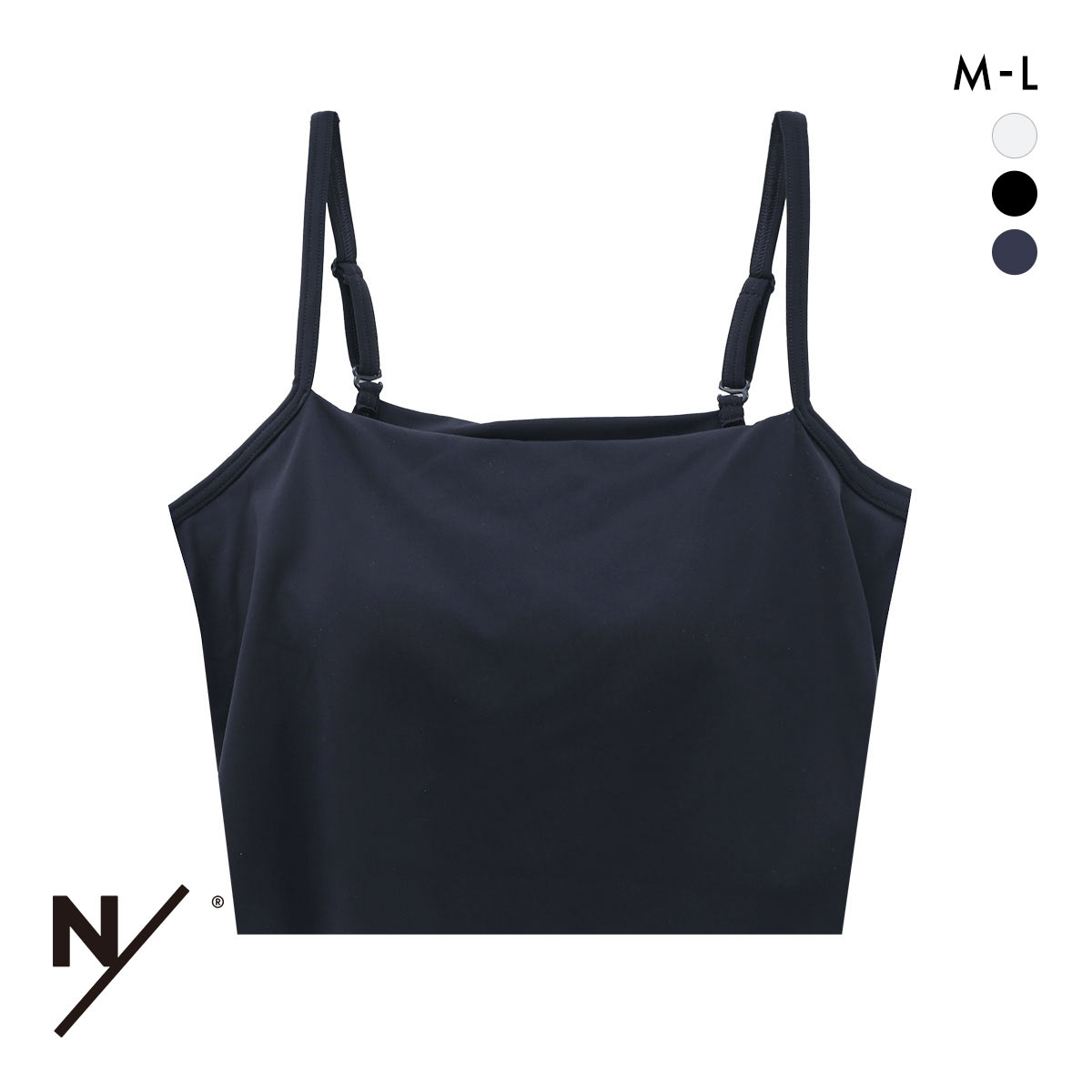ニュートラルワークス N/MOVE KAKESU BRA ハーフトップ ブラジャー レディース インナー NEUTRALWORKS.(DNV-濃ネイビー-M)