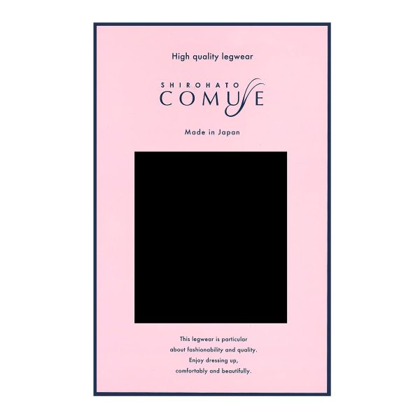 コミューズ COMUSE ゆったり伸びてはき心地快適 ゆったりサイズ 80デニール タイツ 日本製 抗菌防臭 大きいサイズ 3L-10L
