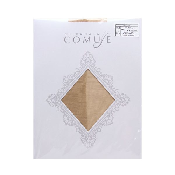 コミューズ COMUSE オールスルー ストッキング パンスト