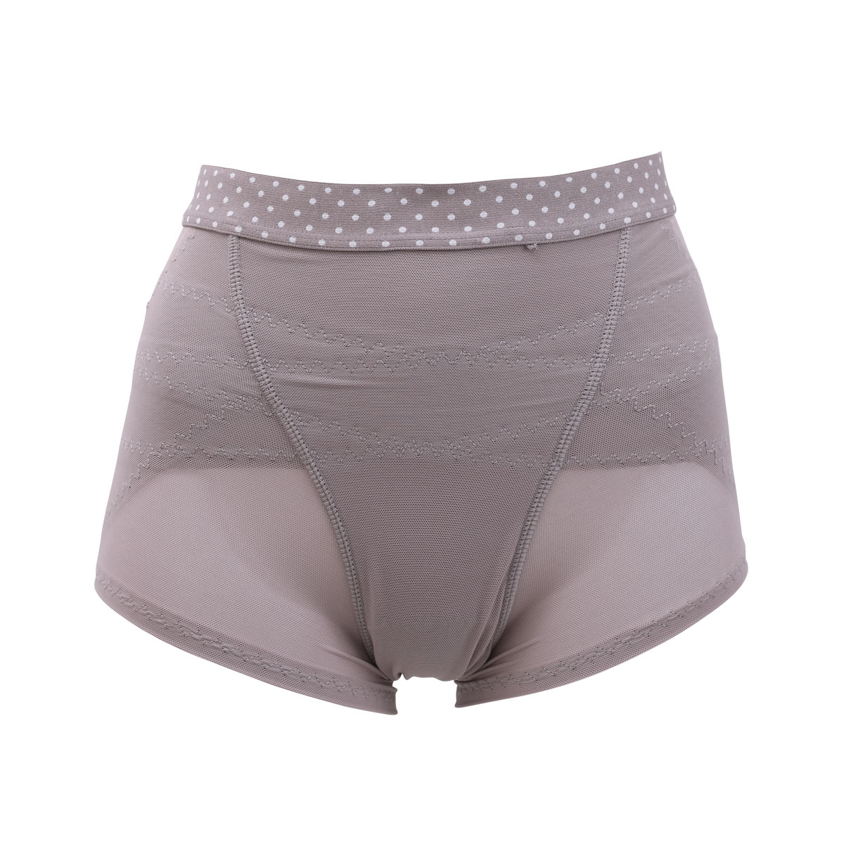 アンフィニ UN-FINI 骨盤正ス 骨盤 クロス ショーツガードル 水玉(COA-ココア-M)