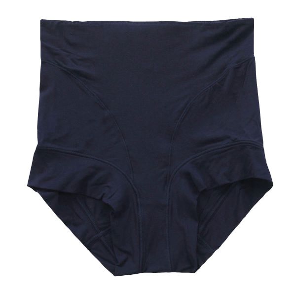 アンフィニ UN-FINI ぐで町子 脱力系パンツ ショーツ 1分丈 深め ハイウエスト モダール ストレッチ 単品 M L LL