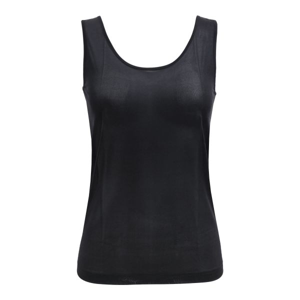 マリーネ MALYNE　絹 シルクニットタンクトップ
