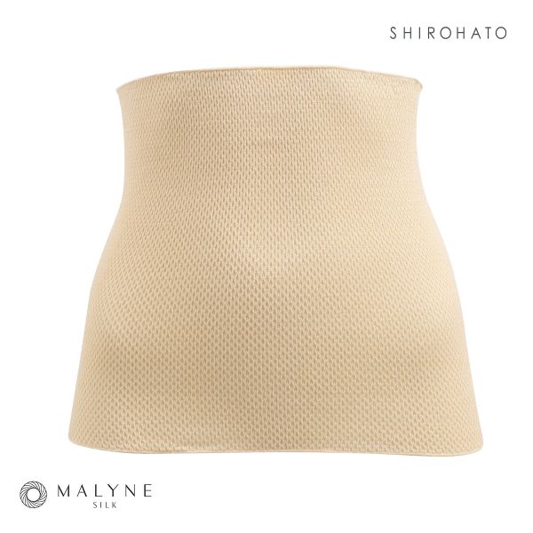 マリーネ MALYNE 絹　シルク ブラインナー 汗取り 腹巻 ストレッチ