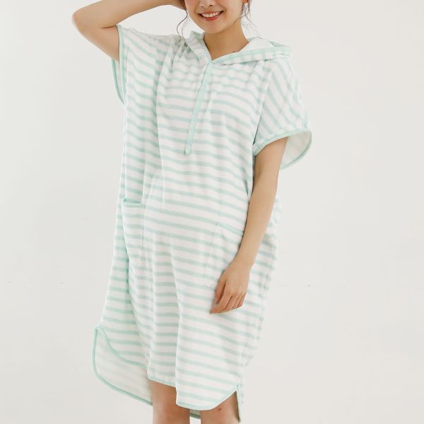 犬印 INUJIRUSHI ママとベビーの一緒にお風呂上り バスローブ ポンチョ