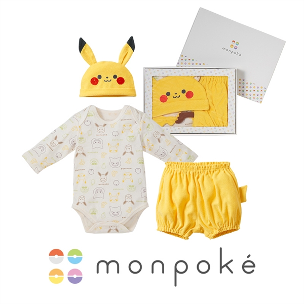 モンポケ ピカチュウ 3点セット