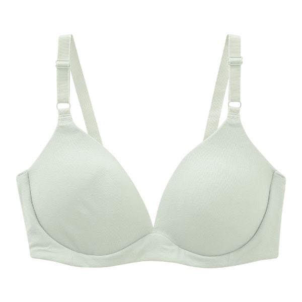 犬印 INUJIRUSHI オーガニックコットン混 モールドカップ ノンワイヤー ブラジャー マタニティ 授乳ブラ 産前産後兼用 授乳期