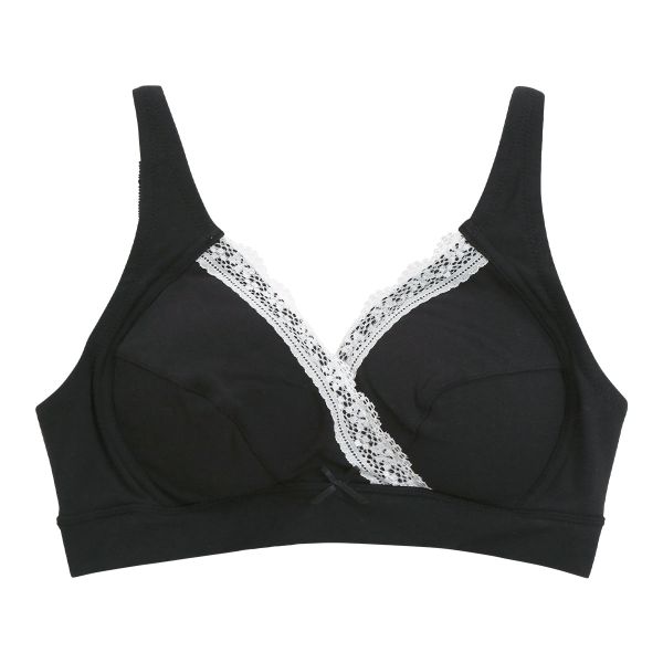 犬印 INUJIRUSHI ラクなのに美バスト 授乳も快適 カシュクールオープン ハーフトップ ノンワイヤー ブラジャー 授乳ブラ 産前-産後 授乳期