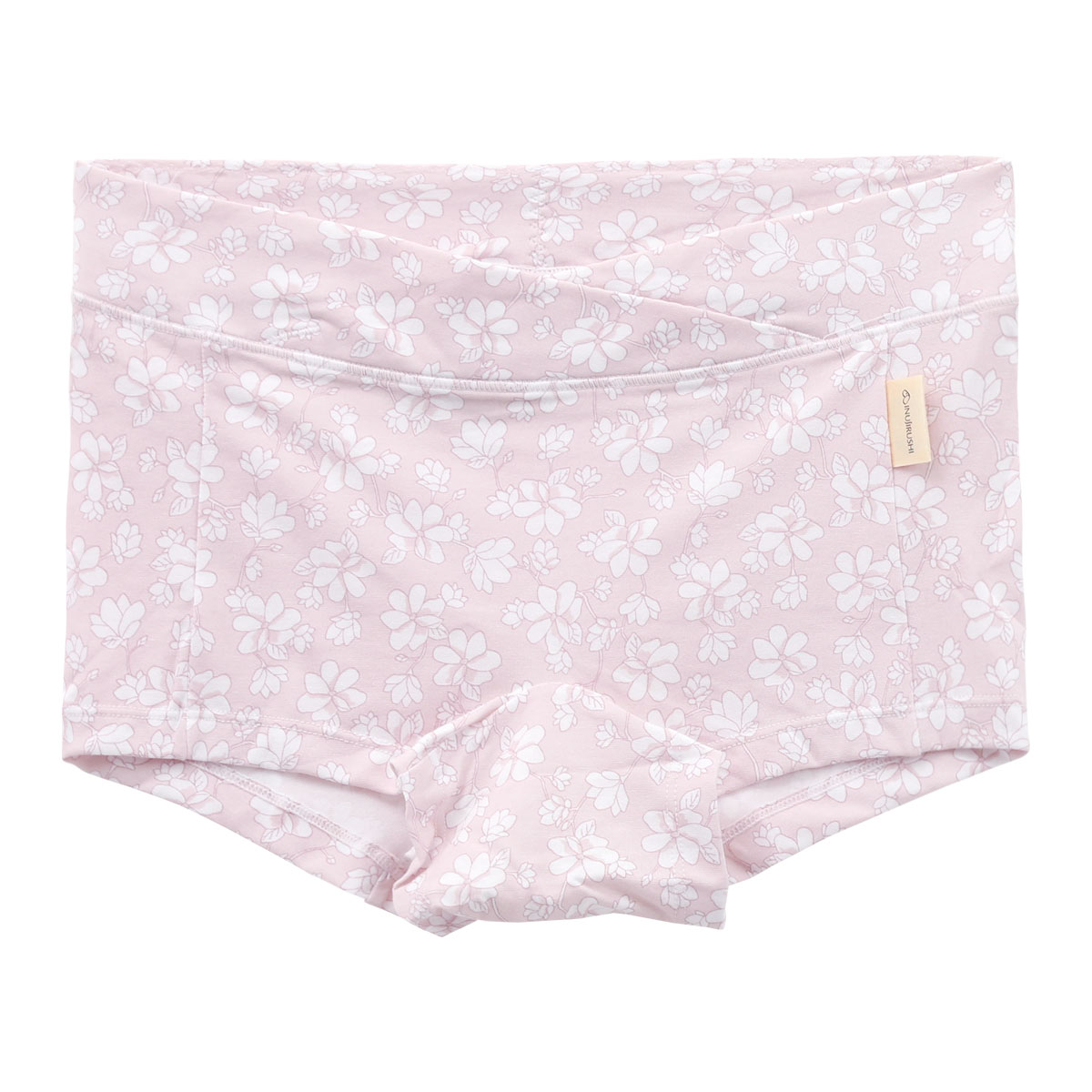 犬印 INUJIRUSHI 産前も産後も快適らくちん ショーツ ボーイレングス マタニティ(LPI-薄ピンク-ﾏﾀﾆﾃｨM)