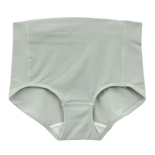 犬印 INUJIRUSHI オーガニックコットン混 ウエストらくらくショーツ 産前産後兼用 マタニティ 深履き 単品