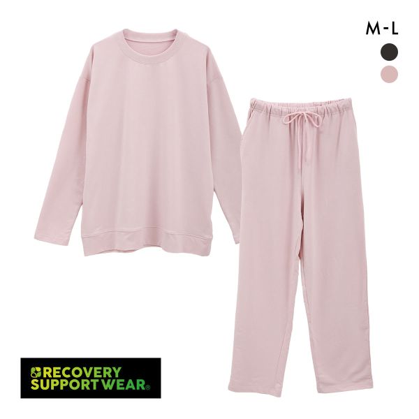 リカバリーサポートウェア レディース ルームウェア パジャマ 上下セット 婦人 管理医療機器 血流改善