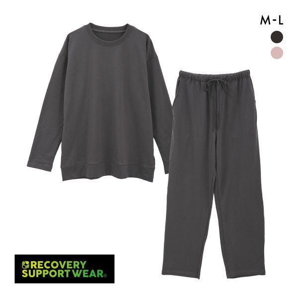 リカバリーサポートウェア レディース ルームウェア パジャマ 上下セット 婦人 管理医療機器 血流改善