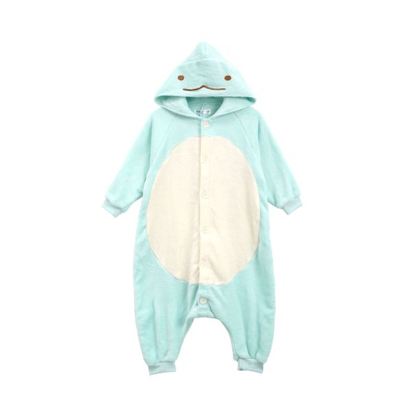 すみっコぐらし フリース 着ぐるみ キッズ 110 130 150 なりきり ジュニア 子供 パジャマ ルームウェア