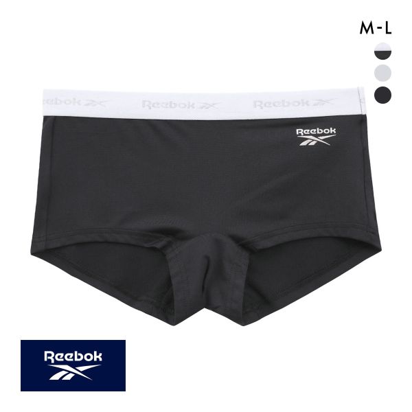 リーボック レディース グリッター ロゴ ボクサーショーツ ボーイレングス スポーツショーツ 吸水速乾 Reebok LADYS