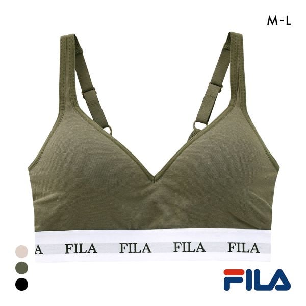 フィラ レディース モールドカップ ハーフトップ ワイヤレスブラ FILA LADYS