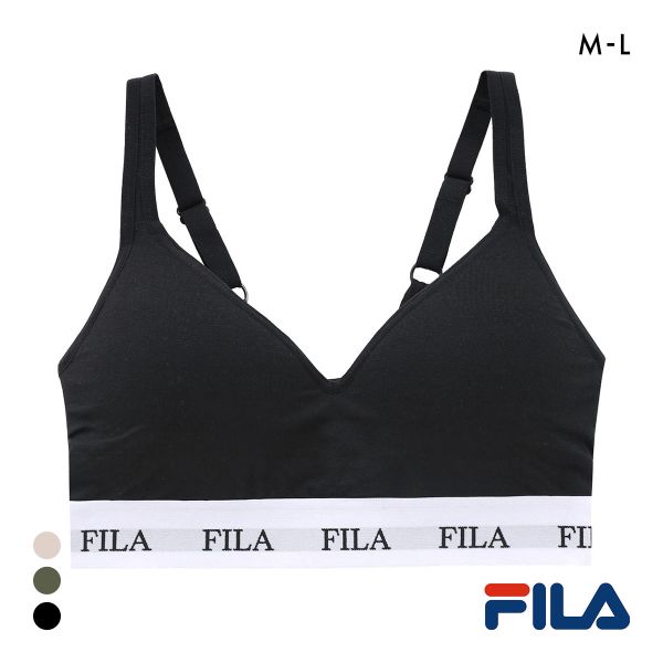 フィラ レディース モールドカップ ハーフトップ ワイヤレスブラ FILA LADYS