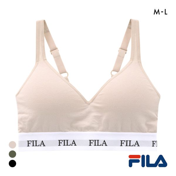 フィラ レディース モールドカップ ハーフトップ ワイヤレスブラ FILA LADYS