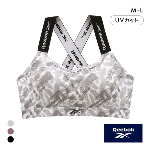 リーボック レディース バッククロスロゴ ハーフトップ ノンワイヤー スポーツブラ レディース ドライ M L Reebok LADYS リーボック レディース バッククロスロゴ ハーフトップ ノンワイヤー スポーツブラ レディース ドライ M L Reebok LADYS