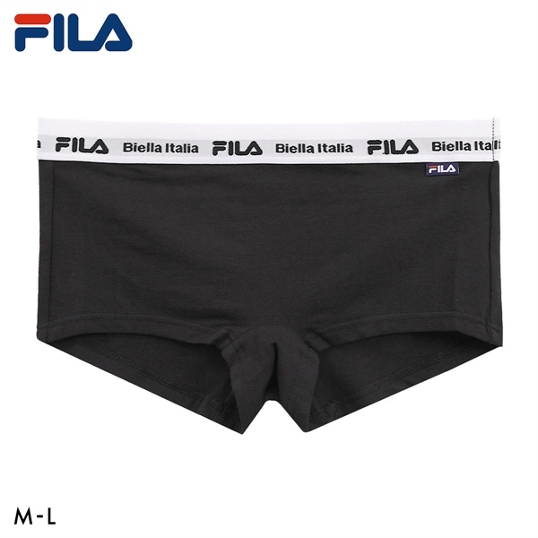 フィラ FILA レディース ロゴ ボクサーショーツ スポーツショーツ ショーツ インナー 吸水速乾 ML 婦人