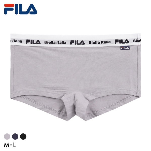 フィラ FILA レディース ロゴ ボクサーショーツ スポーツショーツ ショーツ インナー 吸水速乾 ML 婦人